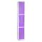 Adiroffice 12 in W, 12 in D, 72 in H, Steel ADI629-203-PUR-2PK - alternate 3